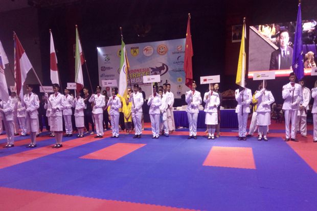 Inkanas Gelar Kejuaraan Terbuka Karate Internasional di Bandung