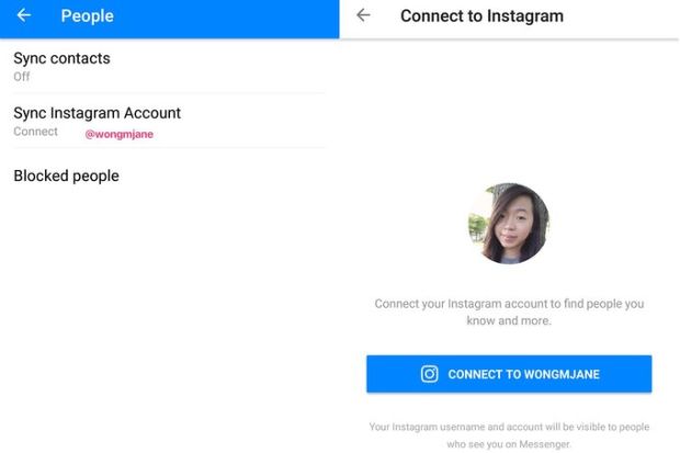 Facebook Messenger Muluskan Pengguna Sinkronisasi dengan Instagram