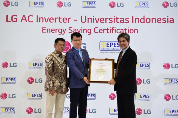Terbukti Hemat, AC LG untuk Perkantoran Kantongi Sertifikat EPES UI