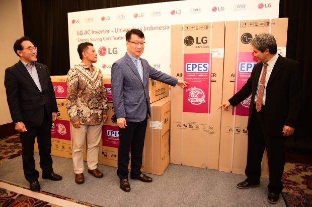 Terbukti Hemat, AC LG untuk Perkantoran Kantongi Sertifikat EPES UI