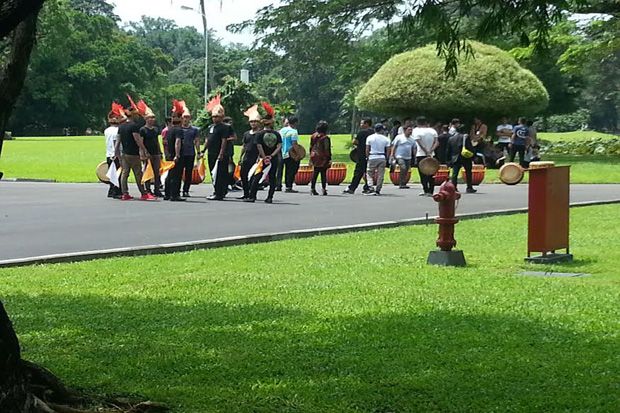 Suasana Istana Bogor Jelang Kedatangan Raja Salman