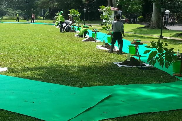 Jokowi dan Raja Salman Akan Tanam Pohon di Istana Bogor