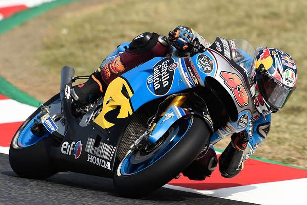 Jack Miller beraksi di tes Catalunya jelang MotoGP Assen 2017. (Foto-Marc VDS Racing Team)