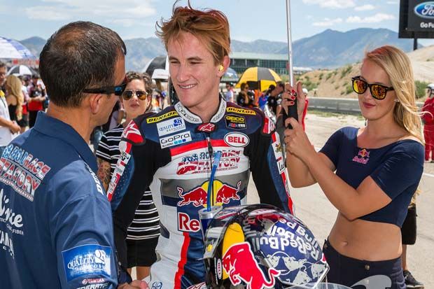 Jake Gagne di AMA Superbike Utah 2013. (Foto-Motorsport)