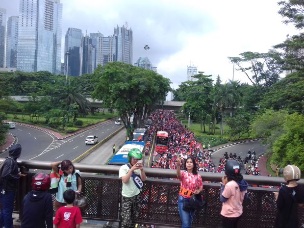 Oh, Ini Ya yang Namanya Jakmania, Banyak Banget...
