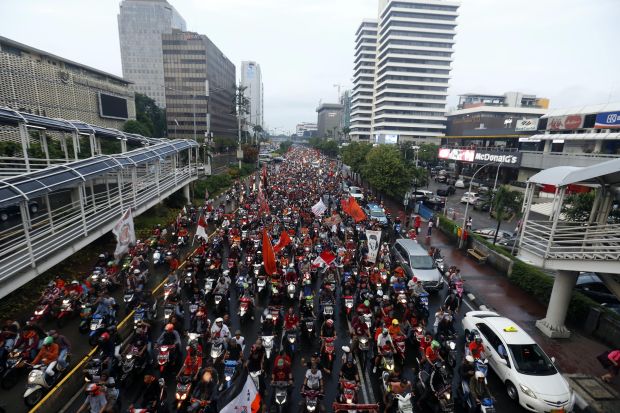 Jakmania Tumpah Ruah di Pesta Persija