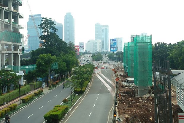 Dua Hari Jelang Lebaran, Ruas Jalan di Ibu Kota Kian Lengang