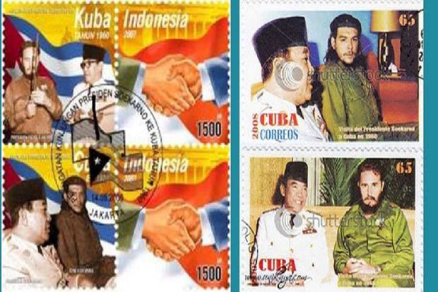Soekarno Diabadikan Nama Tempat dan Perangko di 6 Negara Ini