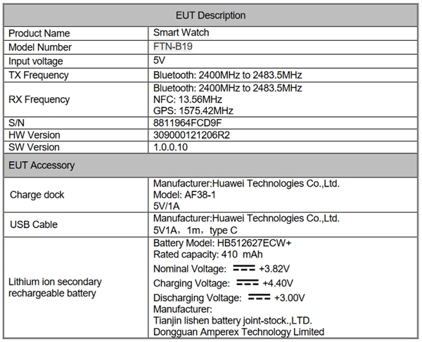 Pakai NFC & USB Type-C, Jam Tangan Huawei Misterius Lulus dari FCC