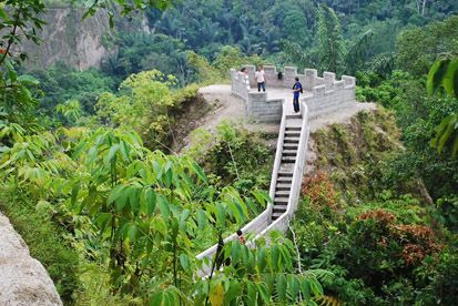 Jajang Koto Gadang, 'Tembok China' di Sumatera Barat