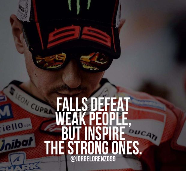 Jelang MotoGP Austin 2017 Jorge Lorenzo pasang kata-kata inspiratif. (Foto-JL99)