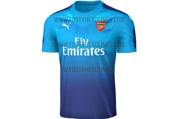 Terkuak, Jersey Arsenal Musim 2017/2018