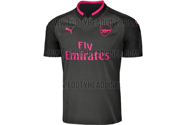 Terkuak, Jersey Arsenal Musim 2017/2018