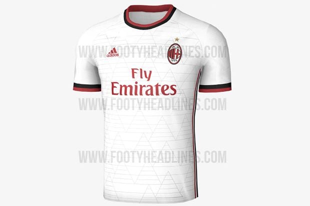 AC Milan Kenakan Jersey Model Klasik di Musim Depan