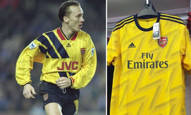 Jersey Tandang Arsenal Usung Nuansa 'Jadul'