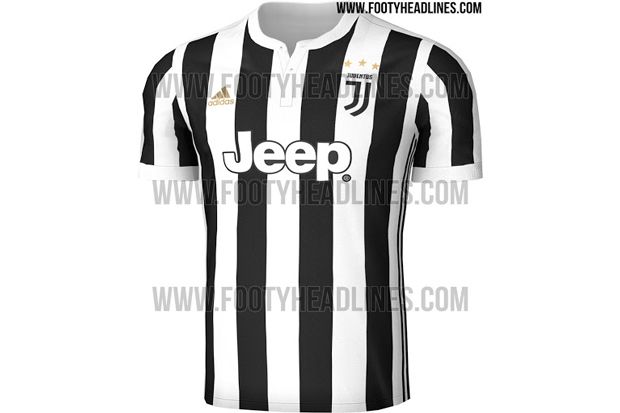 Rahasia Jersey Juventus Musim 2017/2018 Telah Dibocorkan