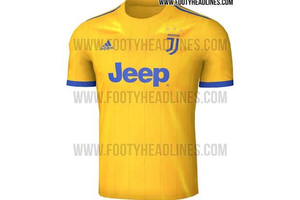 Rahasia Jersey Juventus Musim 2017/2018 Telah Dibocorkan