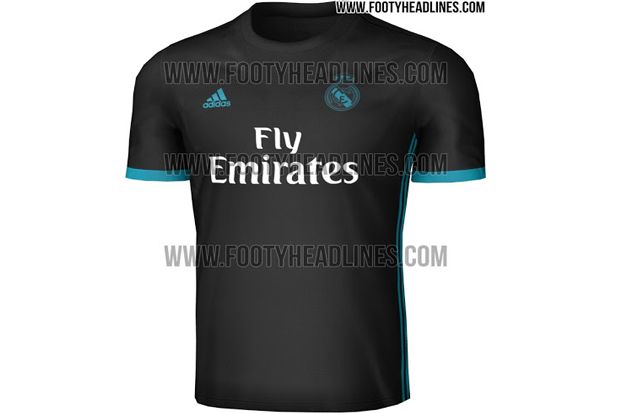 Nuansa Biru Hiasi Jersey Real Madrid Musim 2017/2018