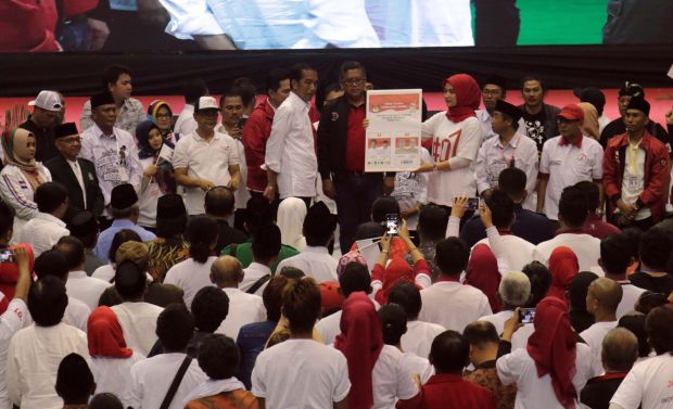 Jokowi-Ma'ruf Amin Targetkan Raup 70% Suara di Malang Raya