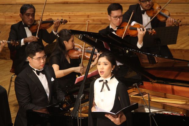 Duet Jonathan Kuo dan Isyana Sarasvati Sukses Memukau Ribuan Penonton