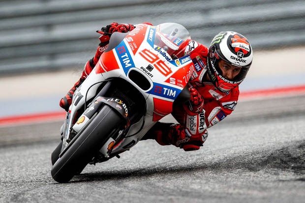 Jorge Lorenzo (Ducati Corse) pada lomba MotoGP Austin 2017. (Foto-Ducati Corse)