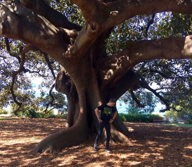 Jorge Lorenzo di Taman Botani Sydney jelang tes pramusim II MotoGP 2017 di Sirkuit Phillip Island Australia. (Foto-twitter)