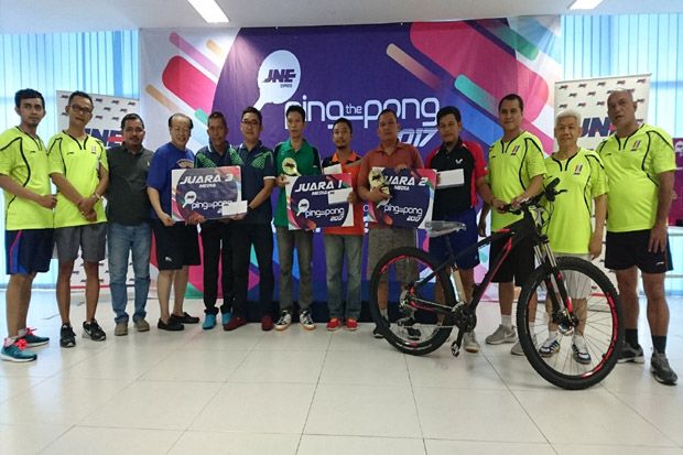 Kampanye Hidup Sehat dengan JNE Ping The Pong Cup 2017