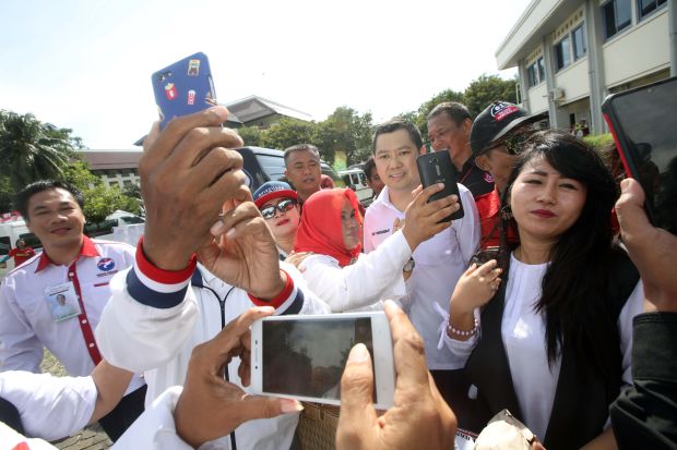 Didampingi HT, Jokowi Targetkan Raup 55% Suara di Depok