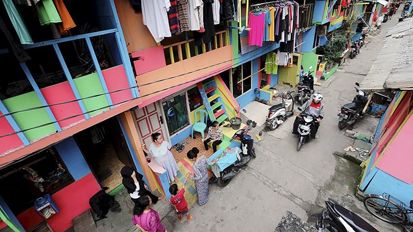 Kampung Warna-Warni di Indonesia, Mungkin Salah Satunya Ada di Kotamu