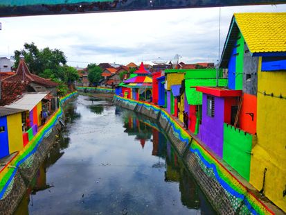 Kampung Warna-Warni di Indonesia, Mungkin Salah Satunya Ada di Kotamu