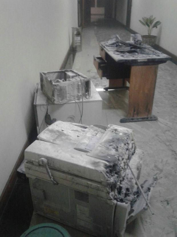 Komputer Lupa Dimatikan, Kantor Bupati Bekasi Nyaris Ludes Terbakar