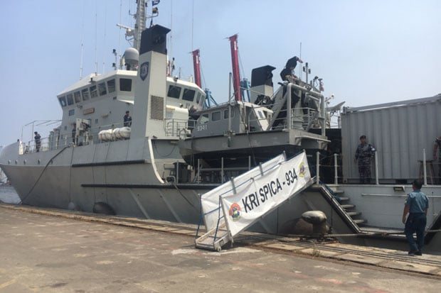 Gunakan KRI SPICA, KNKT Cari CVR JT 610 di Karawang