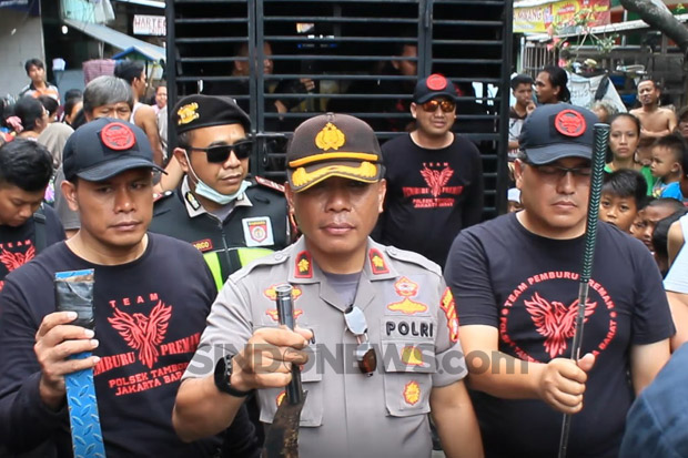 Sisir Pelaku Tawuran di Tanah Sereal, 13 Remaja Diamankan