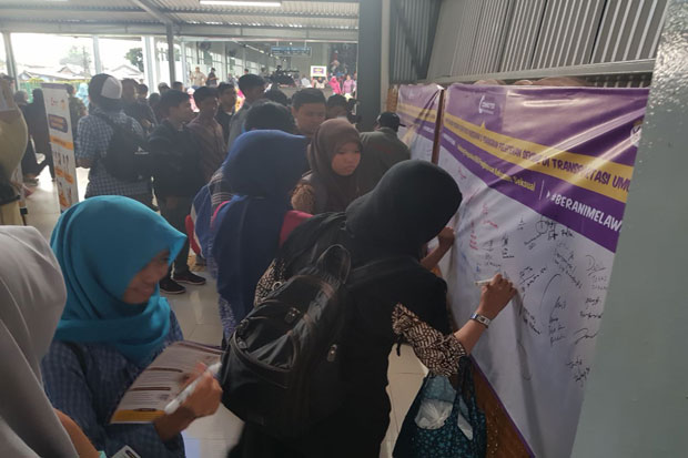 PT KCI Ajak Pengguna Commuter Line Cegah Pelecehan Seksual