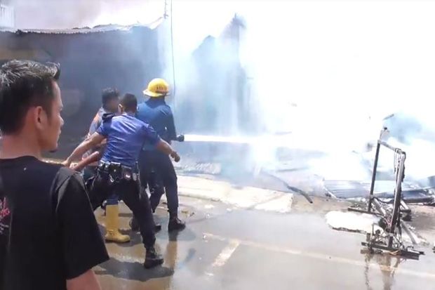 Kebakaran Hanguskan 6 Unit Rumah di Kota Medan