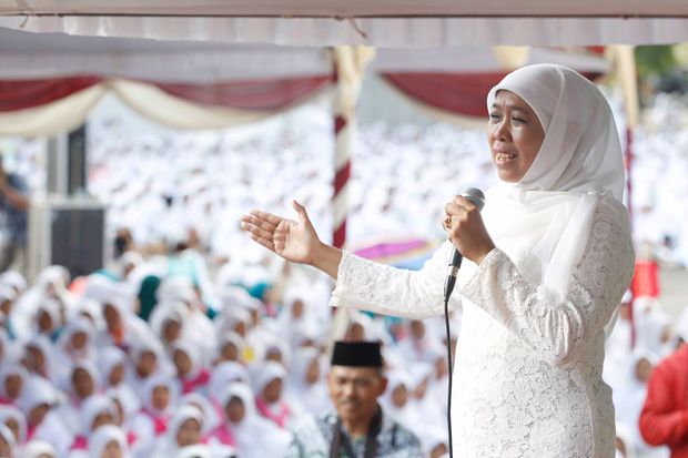 Muslimat NU Bojonegoro Berkomitmen untuk Menangkan Khofifah-Emil
