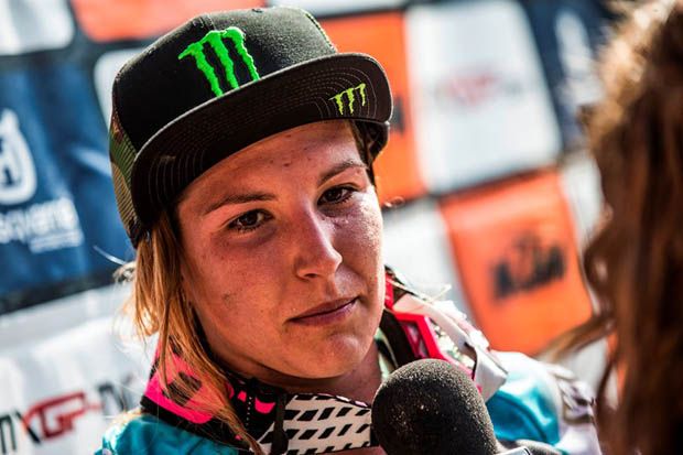 Kiara Fontanesi (Fonta Yamaha Racing) di MXGP Italia 2017. (Foto-yamaha racing) 2
