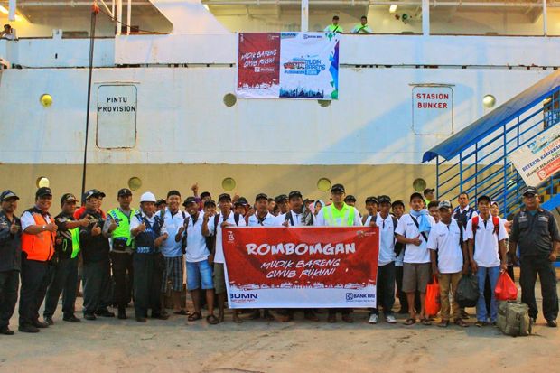 Bupati Kobar Lepas Program Mudik Bareng BRI Peduli Ramadhan 1439 H