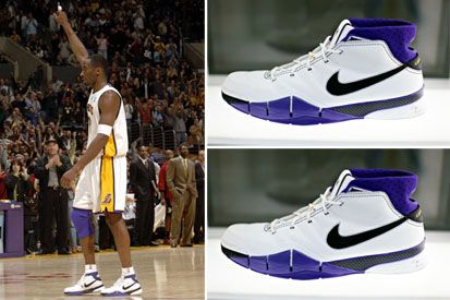Sneakers Bersejarah Sepanjang Karir Kobe Bryant