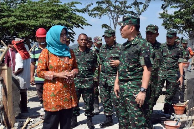 Berkat TMMD 105 di Klaten, Jembatan Penghubung Jimbung-Krakitan Jadi Kenyataan