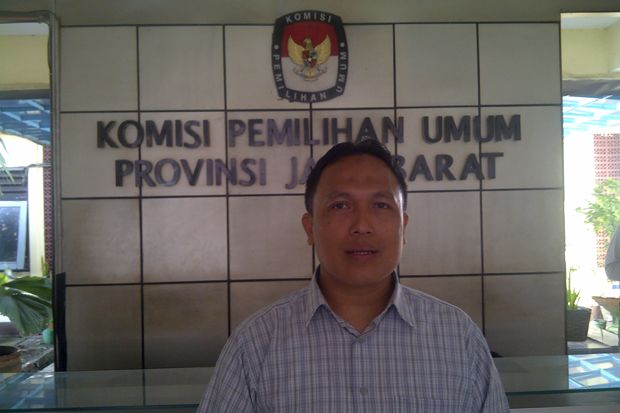 Komisioner KPU Jawa Barat Endun Abdul Haq Komisioner KPU Jawa Barat Endun Abdul Haq. Foto/Okezone/Oris