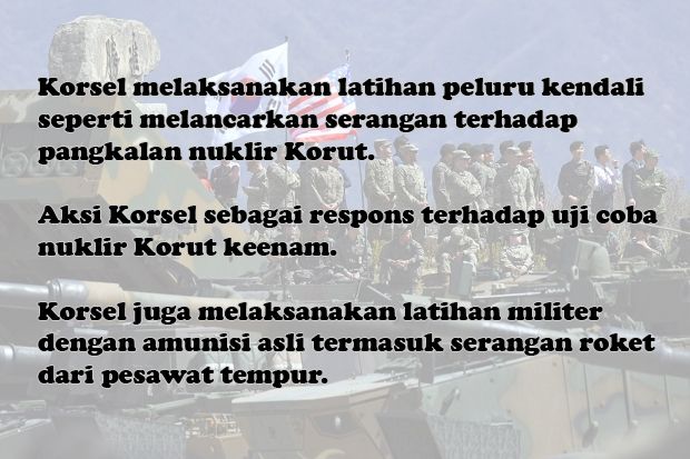 Korsel Siaga Satu, Perang Korea Hanya Tunggu Waktu