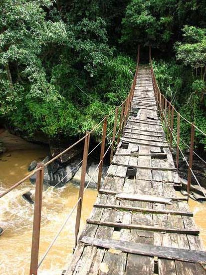 Jembatan Tali Paling Menakutkan di Dunia