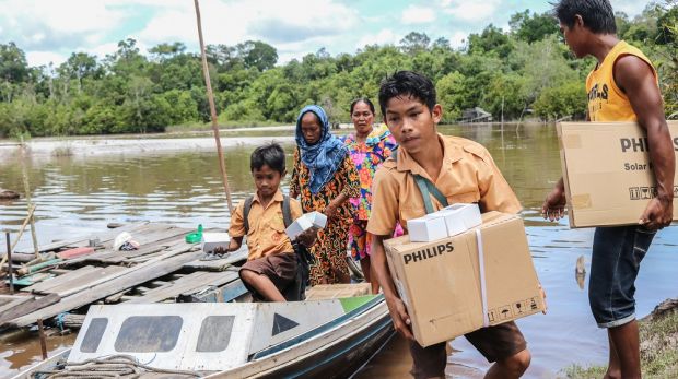Program Kampung Terang Hemat Energi 2017-2018 Telah Jangkau Kalimantan Tengah