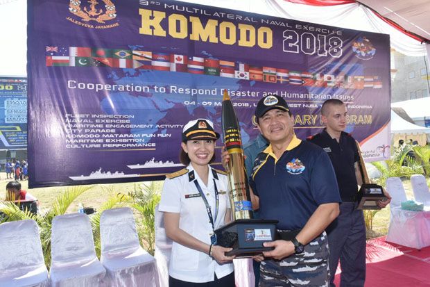TNI AL Promosikan Kuliner Nusantara ke Delegasi AL Mancanegara