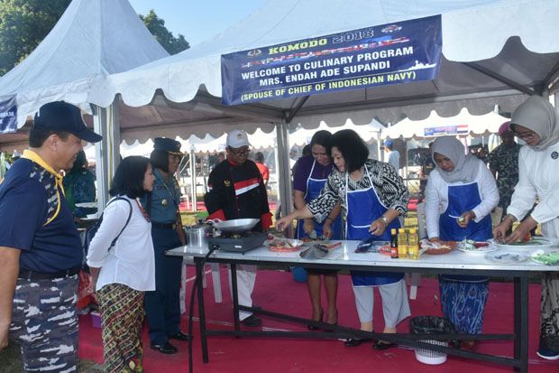 TNI AL Promosikan Kuliner Nusantara ke Delegasi AL Mancanegara