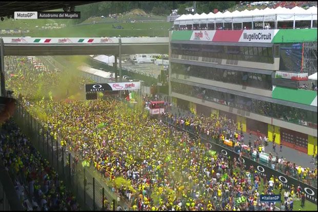 Catatan Prestasi Rossi dan Kemeriahan Pasukan Kuning di Mugello