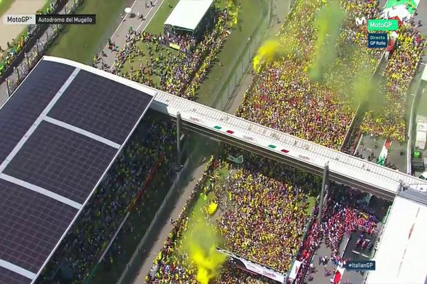 Catatan Prestasi Rossi dan Kemeriahan Pasukan Kuning di Mugello