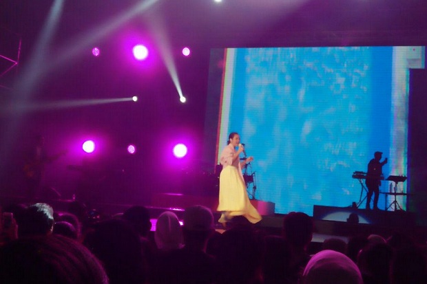 Andien Buka LAFFestival dengan Lagu Andalan