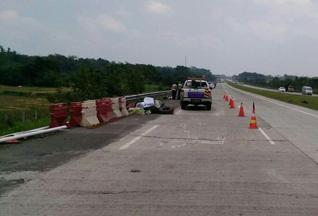 Rombongan Lamborghini Terlibat Tabrakan Beruntun di Tol Cipali